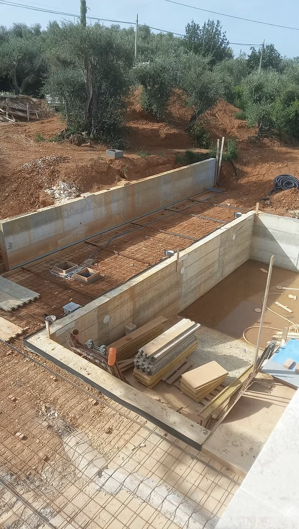 Costruzione piscina interrata Camaiore